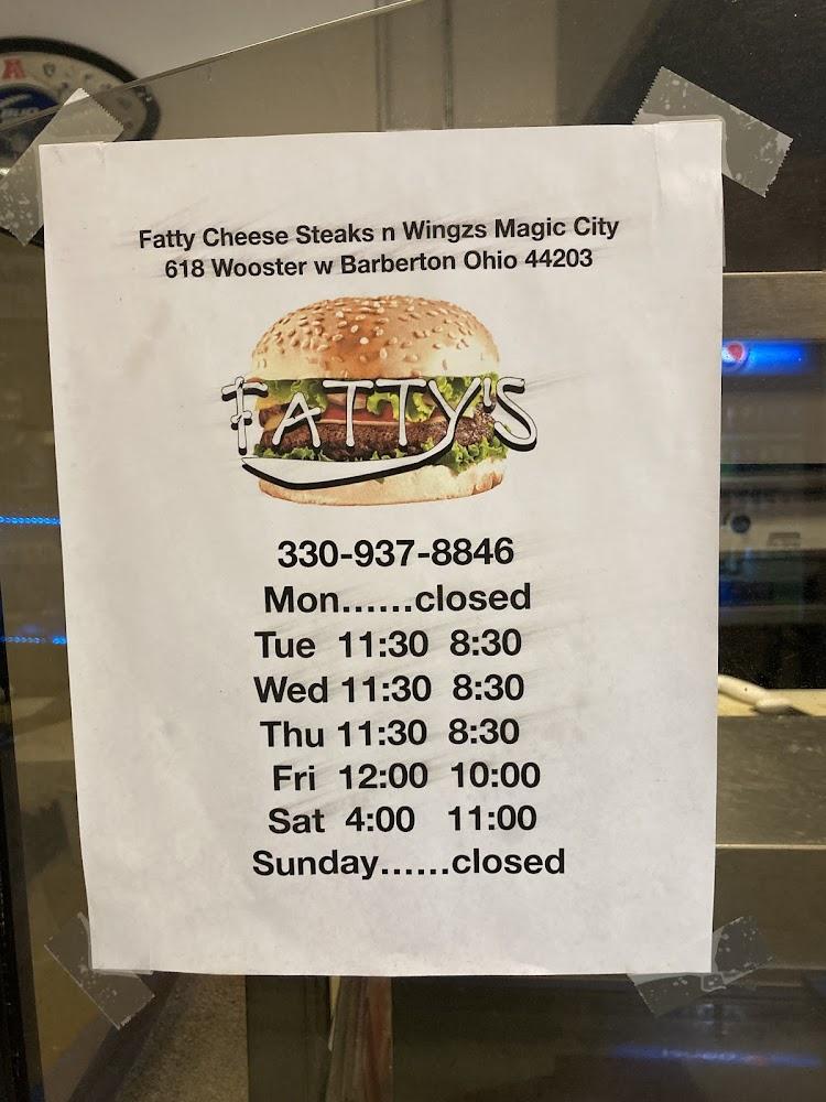 Fattys Cheese Steaks n Wingz Menu image 3